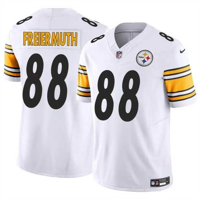 Men & Women & Youth Pittsburgh Steelers #88 Pat Freiermuth White 2024 F.U.S.E. Alternate Vapor Untouchable Limited Stitched Jersey->pittsburgh steelers->NFL Jersey